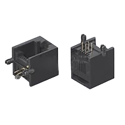 Mục nhập bên JACK 6P4C RJ11 Toàn nhựa