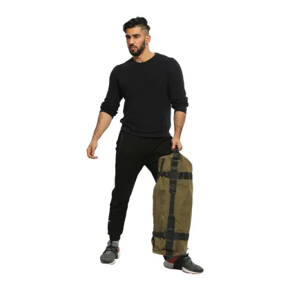 Ultimate Workbag: Heavy Duty Sandbag (14x26 inches, 200lb) - Exercise and Fitness Sandbag with Handles