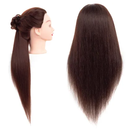 Wholesale Synthetic Mannequin Training Head  For Hairdresser Hair Cut Training Head  for Training Braiding Hair
