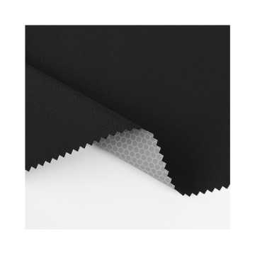 Customized 260T Full Dull Ripstop Pongee Fabric Bonded with Print PU Film for Outwear