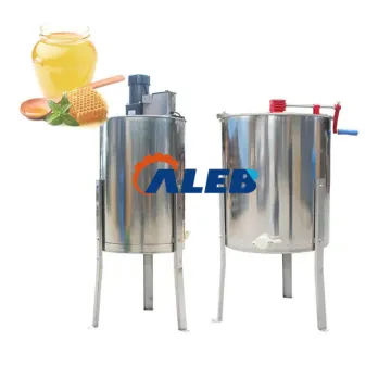 Electric 4 Frames Centrifuge Honey Extractor Machine for Beekeeping