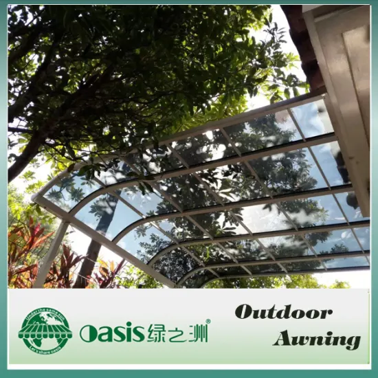 patio canopy with aluminum frame and polycarbonate for sale