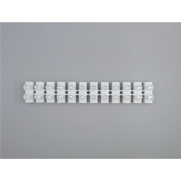 terminal strip made of polypropylene