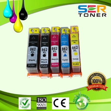 for hp862 new ink cartridge for HP Photosmart C5324 C5370 C5373 C5380 C5383 C5388 C5390 C5393 D5460 D5463