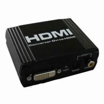 DVI to HDMI Converter, DVI-D + Toslink + Coaxial to HDMI+DVI-D Converter