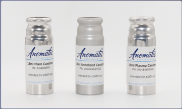 Anodized MDI Canisters Drug Delivery system