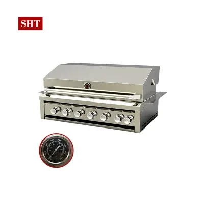 Restaurant Propane Kitchen Built in BBQ Gas Grill