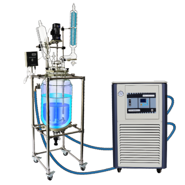 Pharmaceutical Jacketed Reactor / Double Layer Glass Reactor