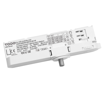 Constant Current Lighting track adaptors 20W