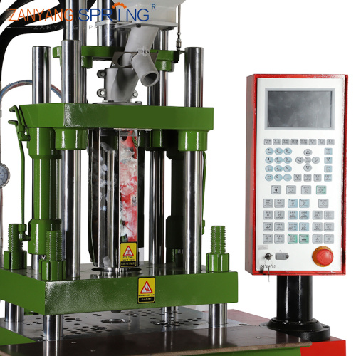 T-shaped screwdriver vertical injection moulding machine