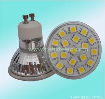 18pcs SMD 5050 LED without cover gu10 light