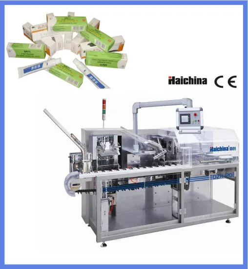 Bread / Cake Fully Automatic Horizontal Cartoner Machine High Speed For Pharmacy / Food
