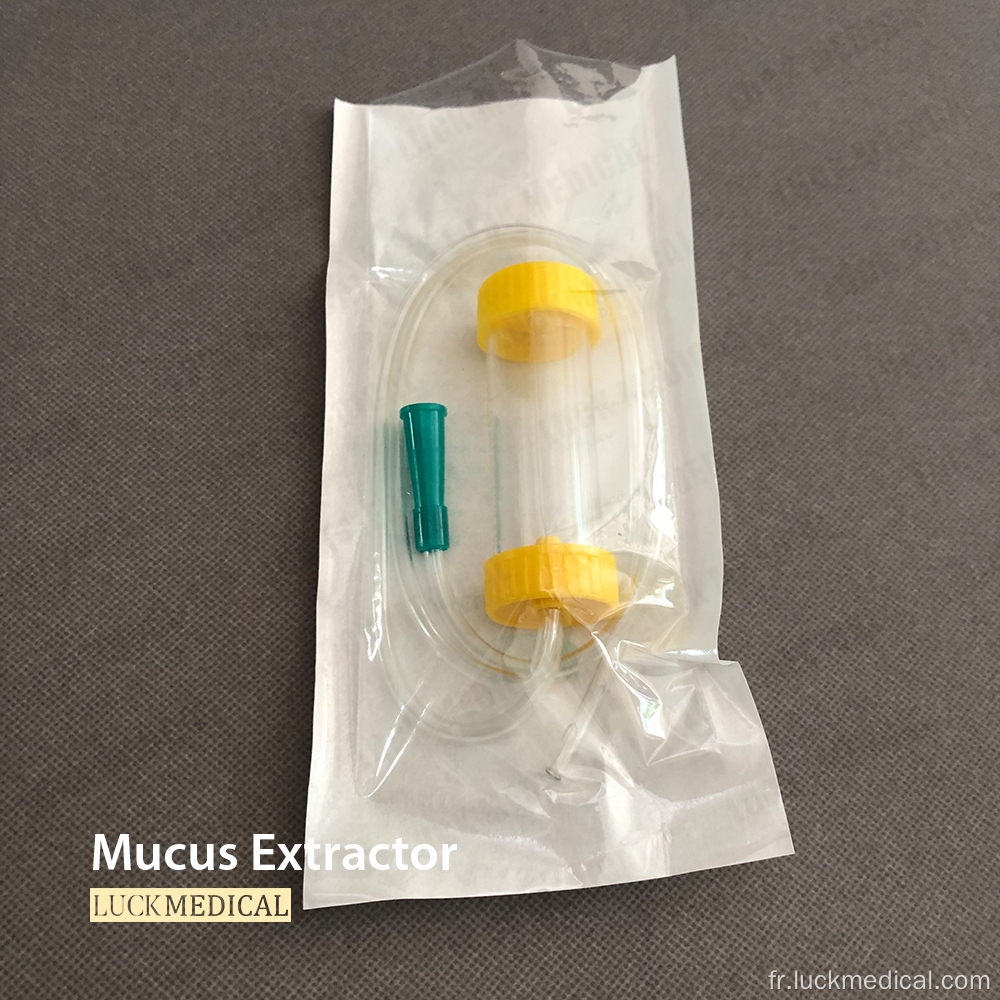 Extracteur de mucus jetable pour adultes et bébés