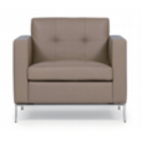 Ensemble de canapé de bureau moderne avec pieds en métal