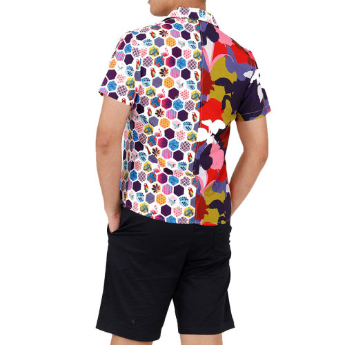 Lustige hawaiianische Hemden Druckshirts für Männer