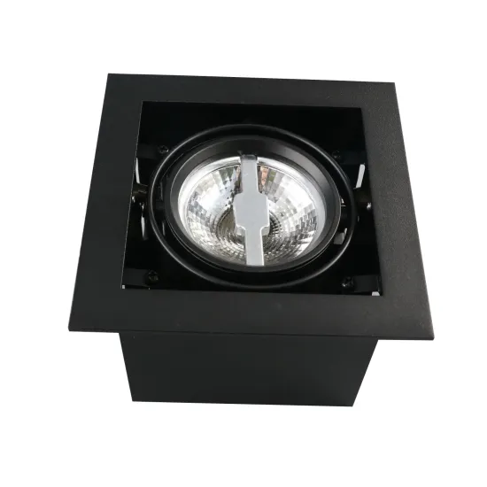 AR70 LED Square Recessed Downlight: A Dimmable, Decorative LED Spot Light Fixture