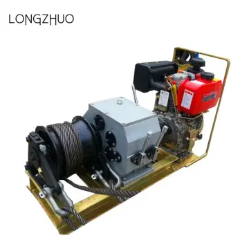 Gas Engine Powered Winch
