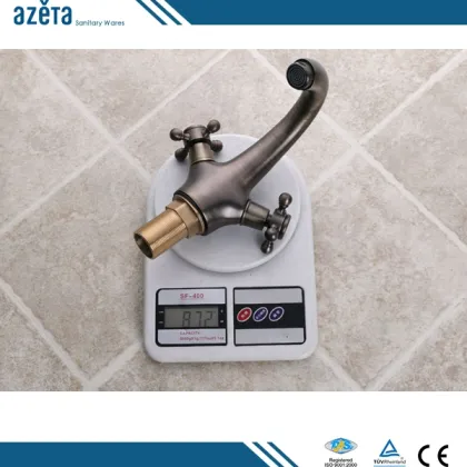 Elegant Design Double Handle Antique Brass Delta Faucet