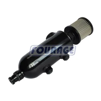 Fourage Universal Aluminum Alloy 750ml Baffled Engine Oil Catch Can