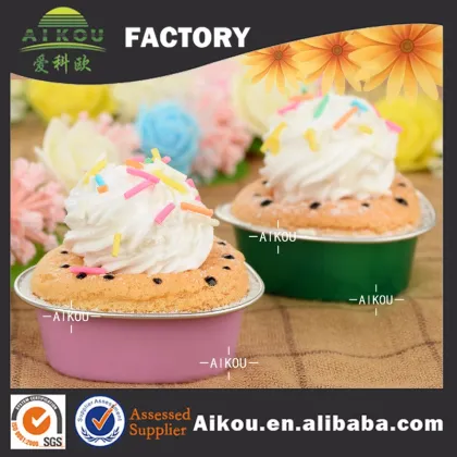 Kitchenware eco-friendly healthy colorful baking recipes cakes container