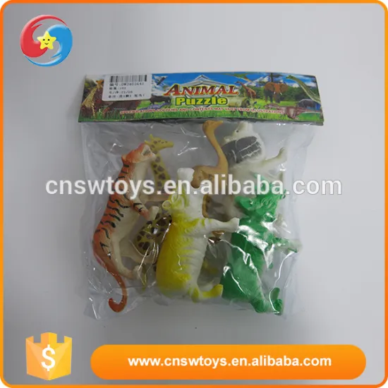 Fashion custom non-toxic forest animal set plastic model toys