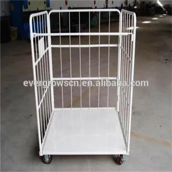 Logistic Cart Extensive Technology Galvanized Roll Container