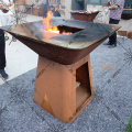 Unique Folding Products Corten Grill BBQ