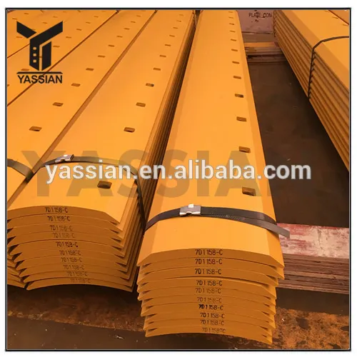 Need A New Blade For Your Motor Grader? This 7ft Curved Grader Blade Is A Common 5D-9554 Replacement. It's Heat-treated Steel, Measures 5/8" Thick X 6" Wide X 84" Long, And Comes With All The Necessary Hardware.