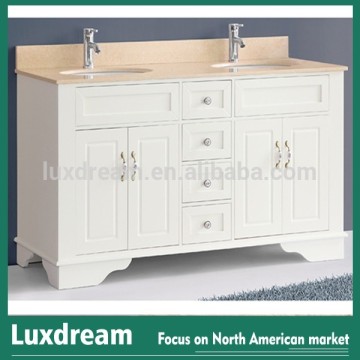 luxury beige marble countertop bathroom vanities