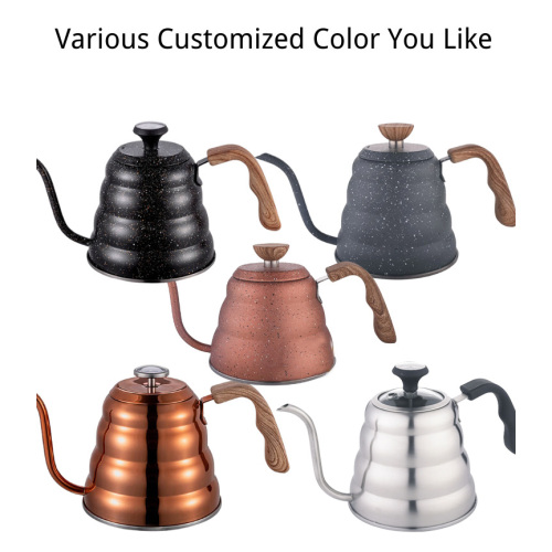 Gooseneck Pour Over Coffee Kettle with Thermometer