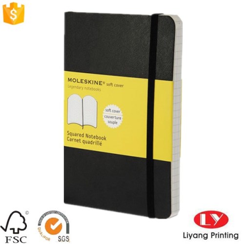 Caiet de note moale personalizat Office cu elastic