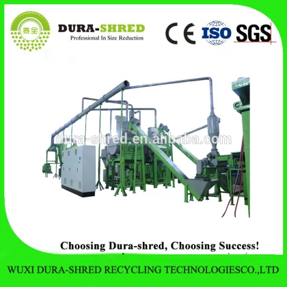 Dura-shred recycled tires rubber powder machine