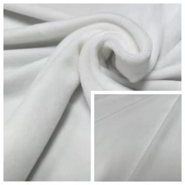 95%polyester 5%spandex en sida super mjuk fleece tyg