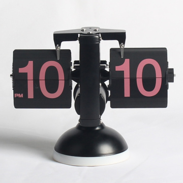 European Style Flip Desk Clock with Light