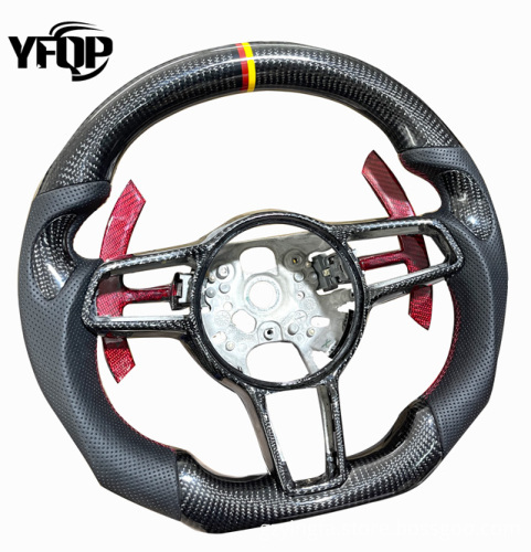 Carbon Fiber Steering Wheel Upgrade for Porsche Models
