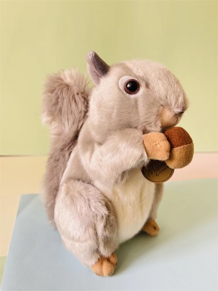 Cute little squirrel plush toy