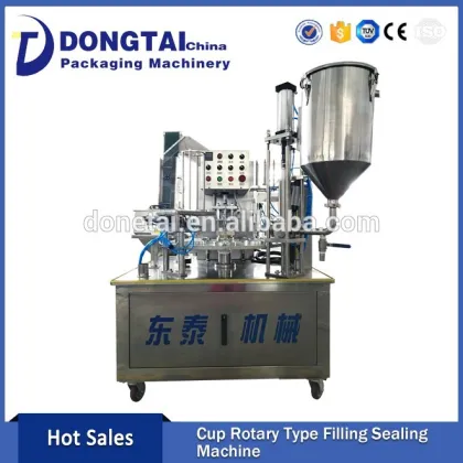 Cup Filling Sealing Plastic Container Sealing Machine