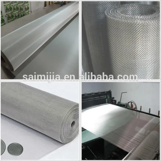 304stainless steel dutch weave wire mesh with low price