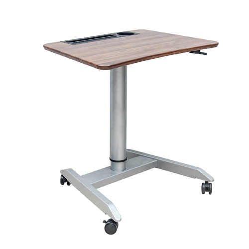 White Reception Desk height adjustable lifting standing desk office table Factory