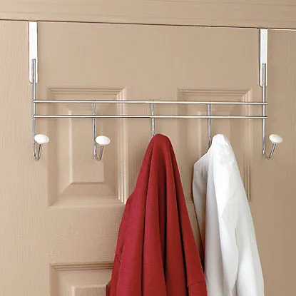 Over-the-Door Clothes Cap Rack