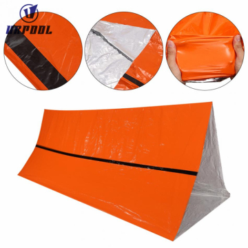 OEM Customized 2-Person Emergency Survival Tent for Outdoor Camping