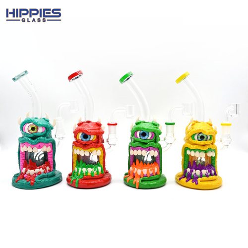 3D Monster Dab Rigs e nang le li-vis tsa mali tsa mali