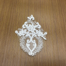 New line rope lace applique flower embroidery patch