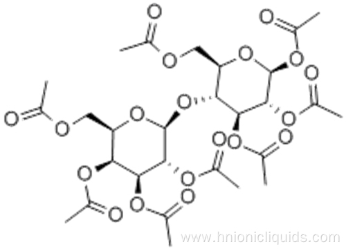 b-D-Glucopyranose,4-O-(2,3,4,6-tetra-O-acetyl-b-D-galactopyranosyl)-, 1,2,3,6-tetraacetate CAS 6291-42-5