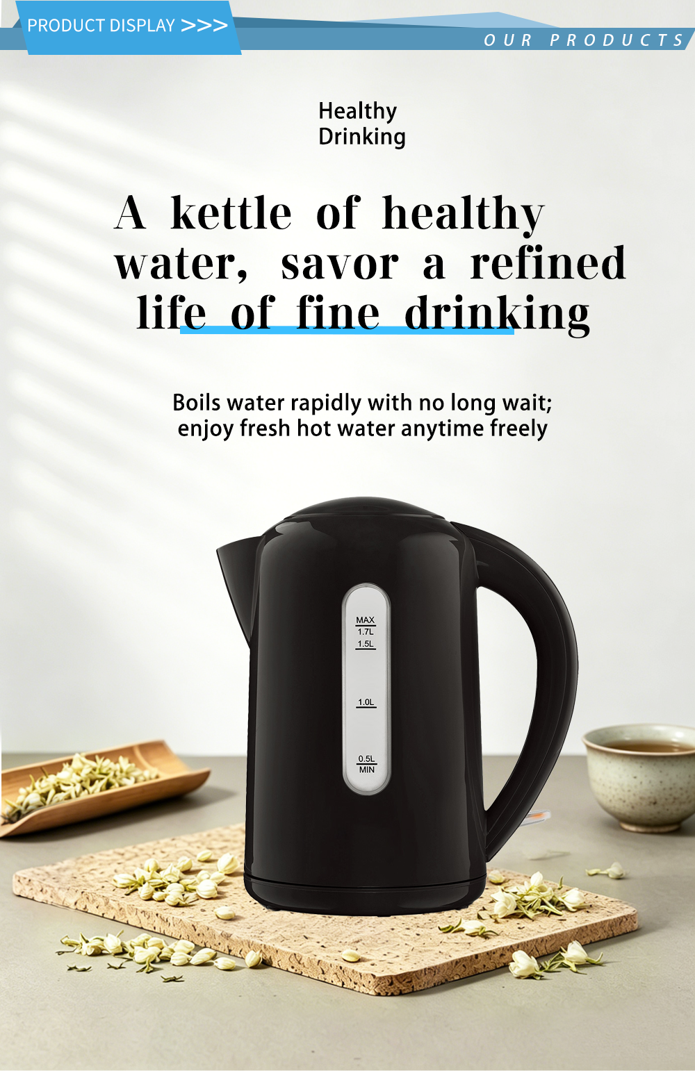 304 stainless steel kettle FK-1102 1