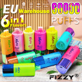 Europe Warehouse Fizzy Max III 6in1 60000 Puffs Disposable Vape