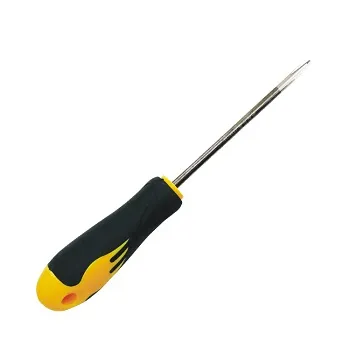 OEM Plastic Screwdriver Hand Tool Plastic PP+TPR Handle Screwdriver With Magnetic Pole Factory Supply