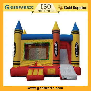 Bouncy castle with slide combo