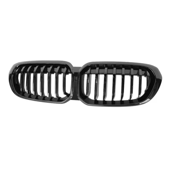 Glossy Black Single Bar Grille Front Bumper for BMW 1 SERIES F52 2021+