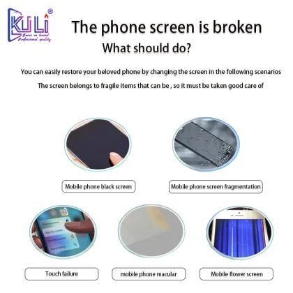 KULI Edge OLED Flexible Screen Replacement for Samsung S8/S8+/S9/S9+/S10/S10+